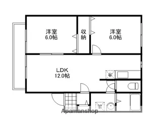 サンベール【2階】の間取り