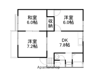 メゾン・エスプラネード【2階】の間取り