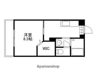 ハッピーコーポB【2階】の間取り