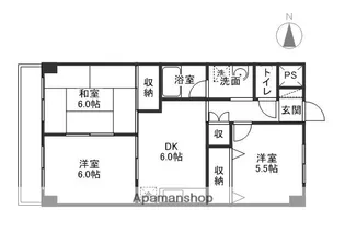 VILLAFRESCA【208号室】の間取り