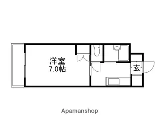 第一パークサイドビル【1階】の間取り