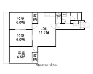 南方パークマンション【304号室】の間取り