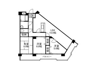 カウル湊【3階】の間取り
