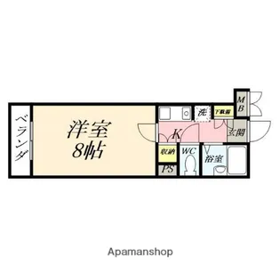 イマージュ・シャトー【7階】の間取り