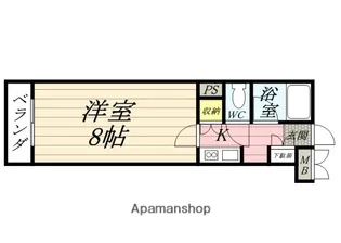 イマージュ・シャトー【4階】の間取り