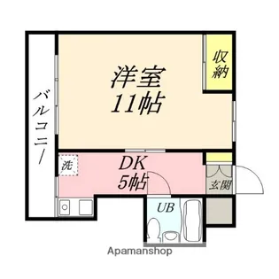 J.S.BACH【3階】の間取り