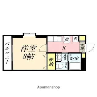 アルペジオ富町【2階】の間取り