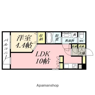 OWLSTYLE NISHIKIMACHI Ⅱ【10階】の間取り