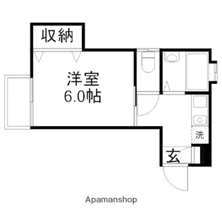 プレジィール京山【1階】の間取り