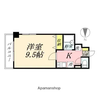 PALAZZO WAKO【607号室】の間取り