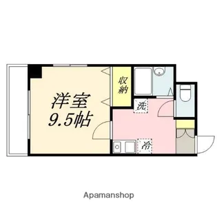 PALAZZO WAKO【503号室】の間取り