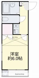 サンハウス【2階】の間取り