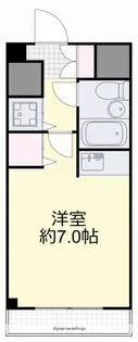 ダイアパレス弓之町【4階】の間取り