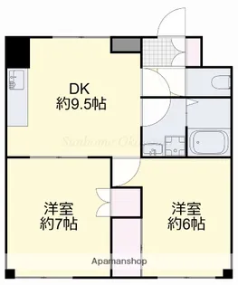 ソフィア今【302号室】の間取り