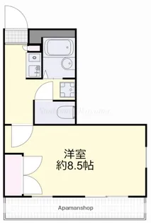 1Kの間取り画像