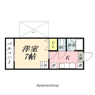 カリーノ【2階】の間取り