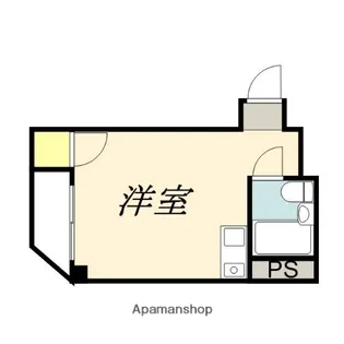 SOハイツ岡山【2D号室】の間取り