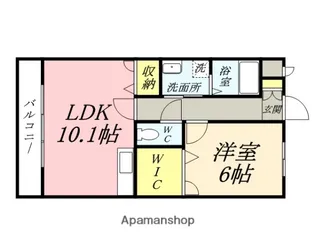 AMBITION【3階】の間取り