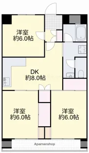 ナガシオビル【6階】の間取り
