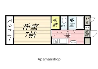 カサ・エスペランサ【2階】の間取り