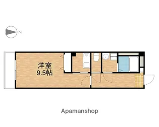 ハーベスト【3階】の間取り