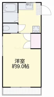 ラ・パルテール福富 弐番館【3階】の間取り