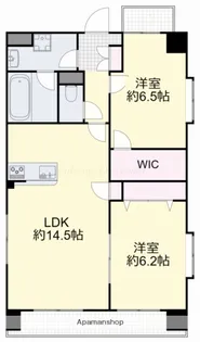 WIN北方【4階】の間取り