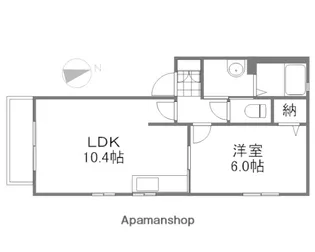 SACRO MONTE【1階】の間取り