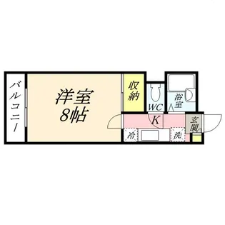 ミラドール今Ⅱ【3階】の間取り