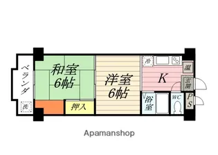 レジデンス春日町【2階】の間取り