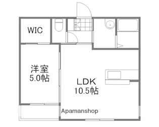 シャーメゾンエスパシオ 2番館【2階】の間取り
