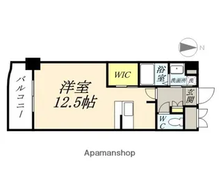ネクステージ中井【4階】の間取り