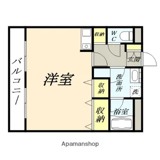 ブランカ新屋敷【202号室】の間取り