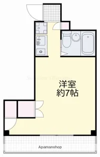 エステート竹谷【201号室】の間取り