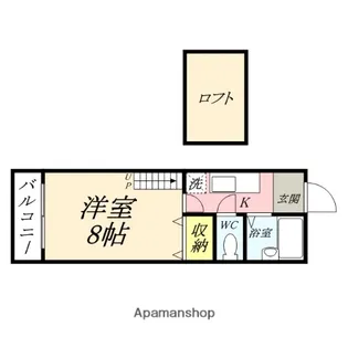 プレアール高島新屋敷【2階】の間取り