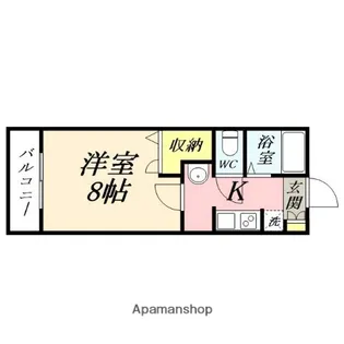 ベンハウス大元【402号室】の間取り