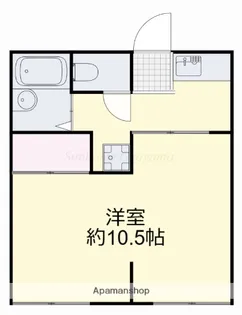 赤田ハイツ【2階】の間取り