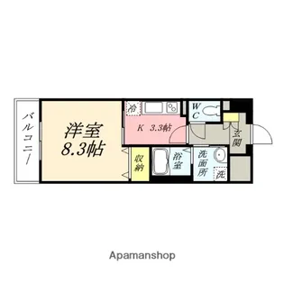エスペランサ奥田【4階】の間取り