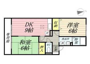 第3関ニューバリヤ【1階】の間取り