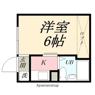 カサ・ボニータ【307号室】の間取り