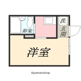 カサ・ボニータ【202号室】の間取り
