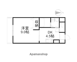 コザックス【8階】の間取り