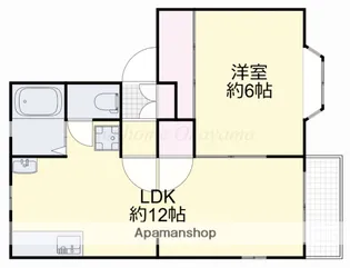 グリーンハイツ【2階】の間取り