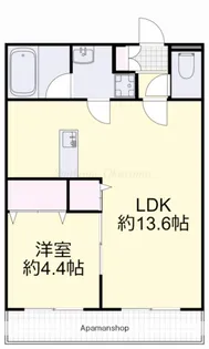 A3 (エースリー)【1階】の間取り