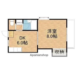 グリンベルⅣ【201号室】の間取り