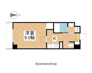 マリベール多聞【3階】の間取り
