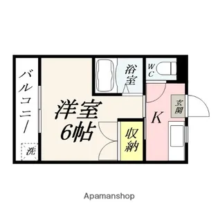 アーバンライフ泉田Ⅱ【4階】の間取り