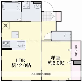 メゾンYASUI B【1階】の間取り