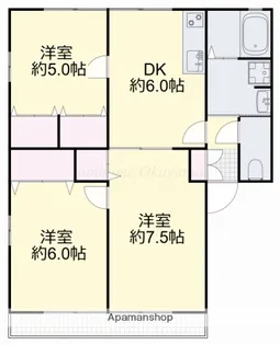 プラザSKⅡ【1階】の間取り