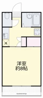 ラピスラズリー88【1階】の間取り